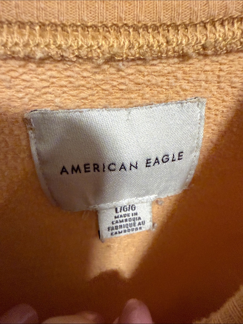 American Eagle Outfitters Cascade Mountains Graphic Crewneck - Mustard Yellow - Picture 4 of 5